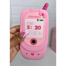 Load image into Gallery viewer, PINK MIRROR FLIP PHONE CASE