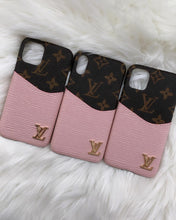 Load image into Gallery viewer, PINK LUXE POCKET PHONE CASE
