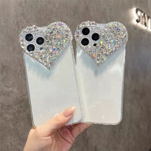 Load image into Gallery viewer, DIAMOND HEART PHONE CASE
