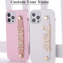 Load image into Gallery viewer, CUSTOM NAME STRAP PHONE CASE
