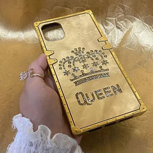 Load image into Gallery viewer, QUEEN BLING MIRROR TRUNK PHONE CASE

